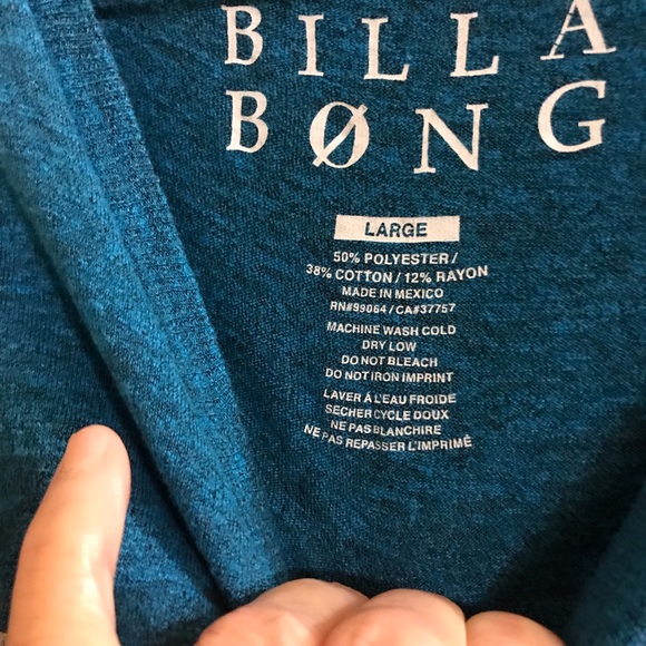 Billabong Men’s Large Cactus Teeshirt - Picture 5 of 9